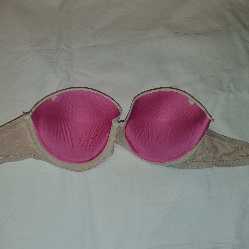 PINK strapless bra push up - Picture 3 of 5